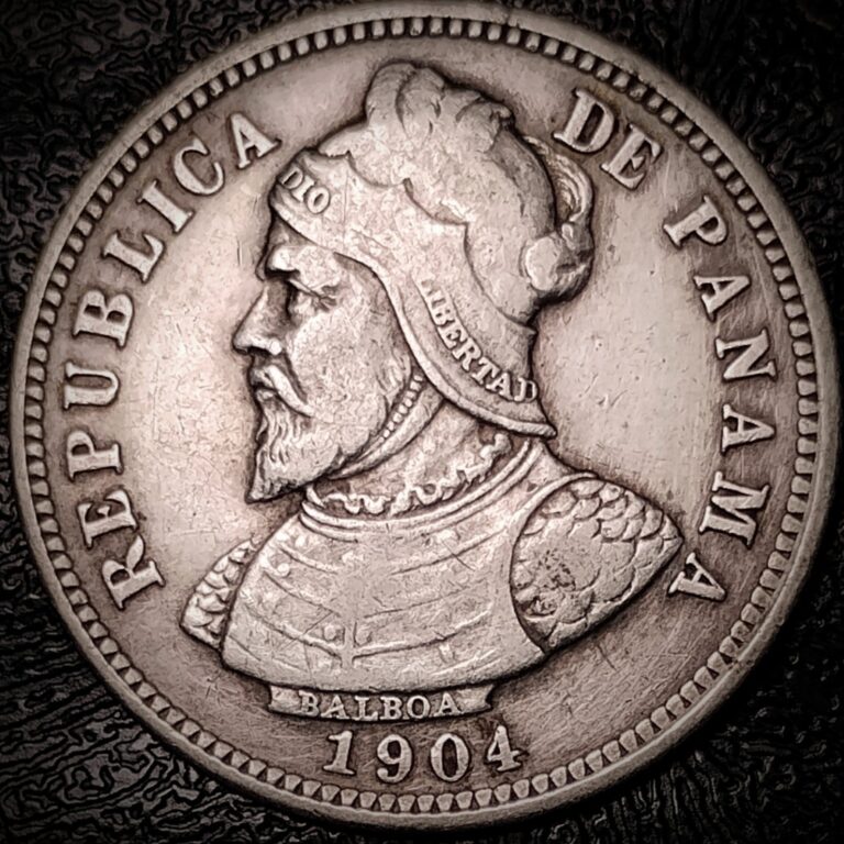 Read more about the article Panama 1904 – 10 Centesimos – .900 Silver KM#3
