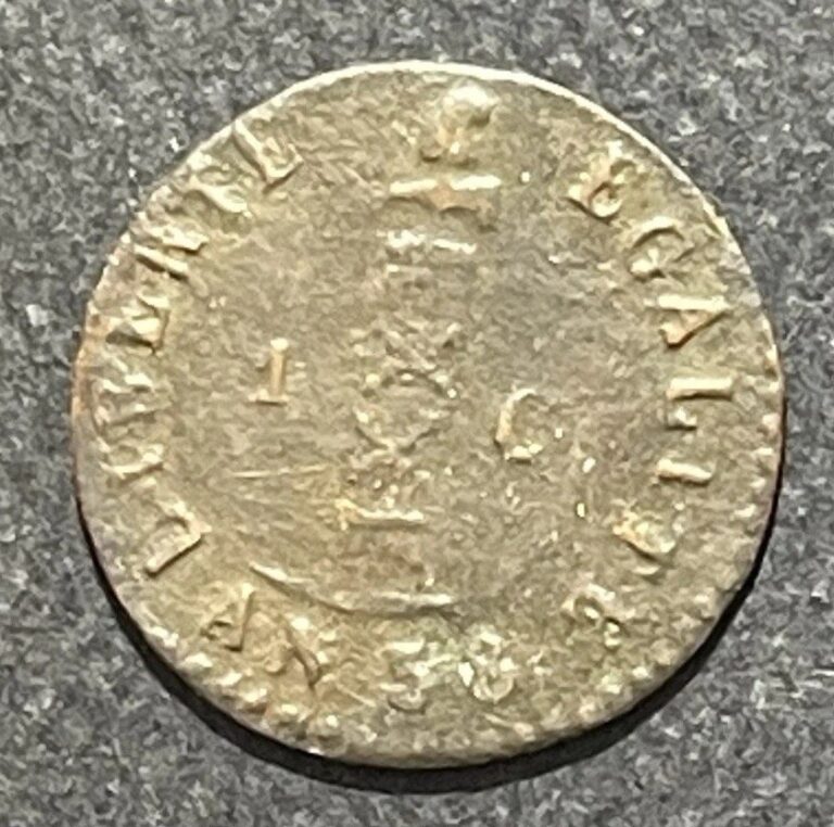 Read more about the article Haiti 1841 1 Centime L’An 38