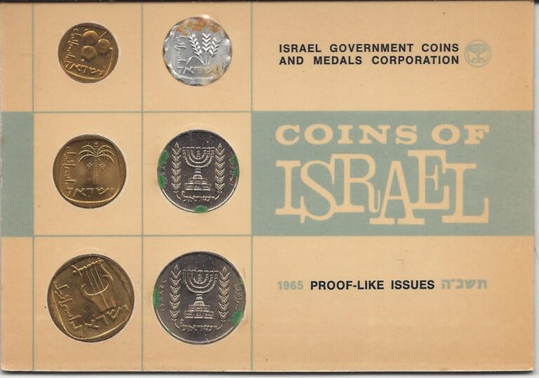 Read more about the article Coins of Israel Issues Set 1965