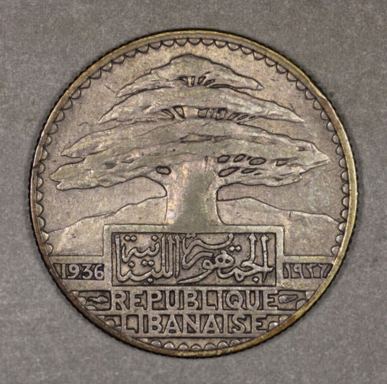 Read more about the article 1936 Lebanon Silver 50 Piastres