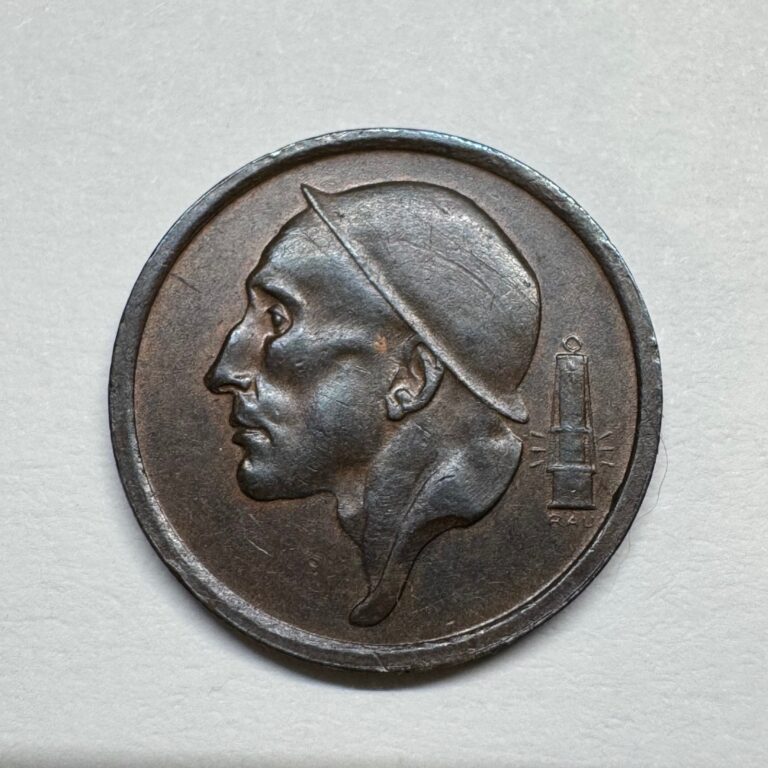 Read more about the article 1953 Belgium 20 Centimes – Coin #C-072