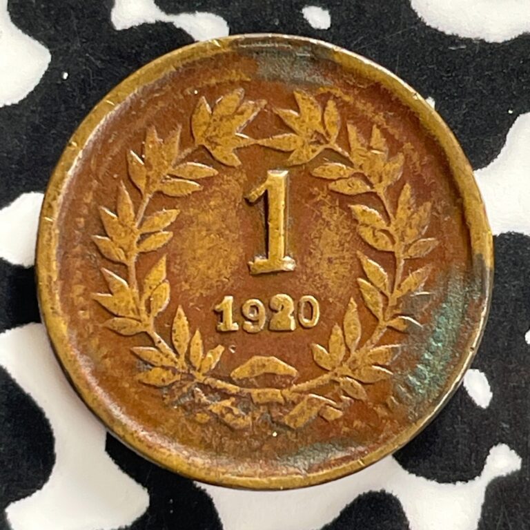 Read more about the article 1920 Honduras 1 Centavo Lot#JM0188 Very Scarce! Nice Detail  Spots. 30000 Minted