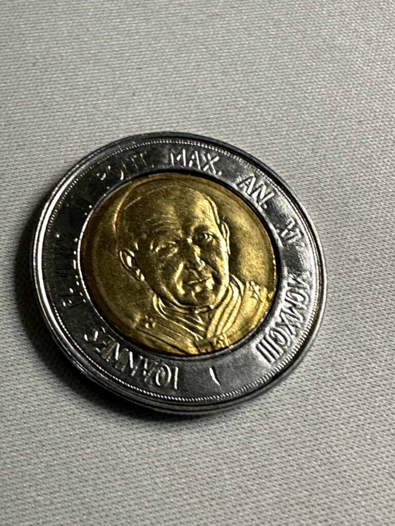 Read more about the article Vatican City 1993 500 Lire Bi-Metal Coin