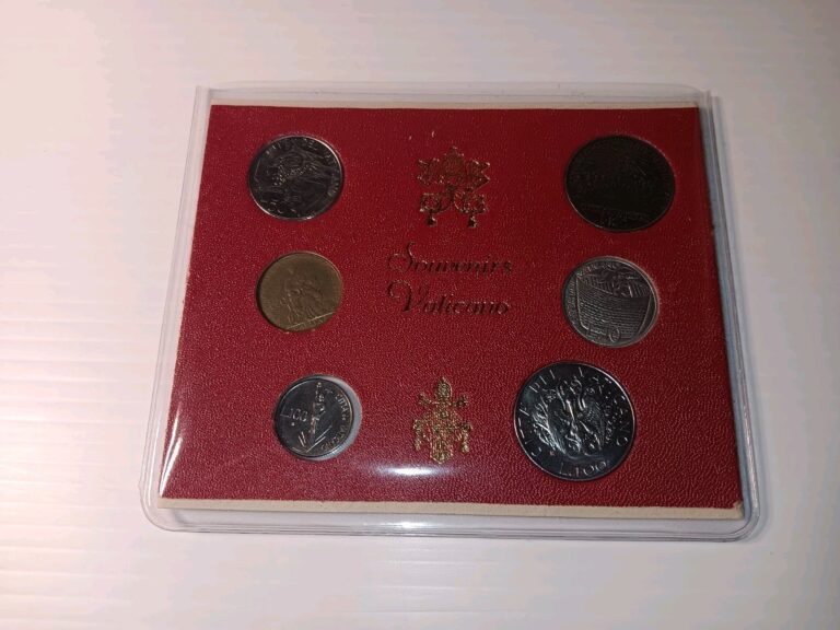 Read more about the article Citta Del Vaticano  Vatican City  Souvenir Set 6 Coins