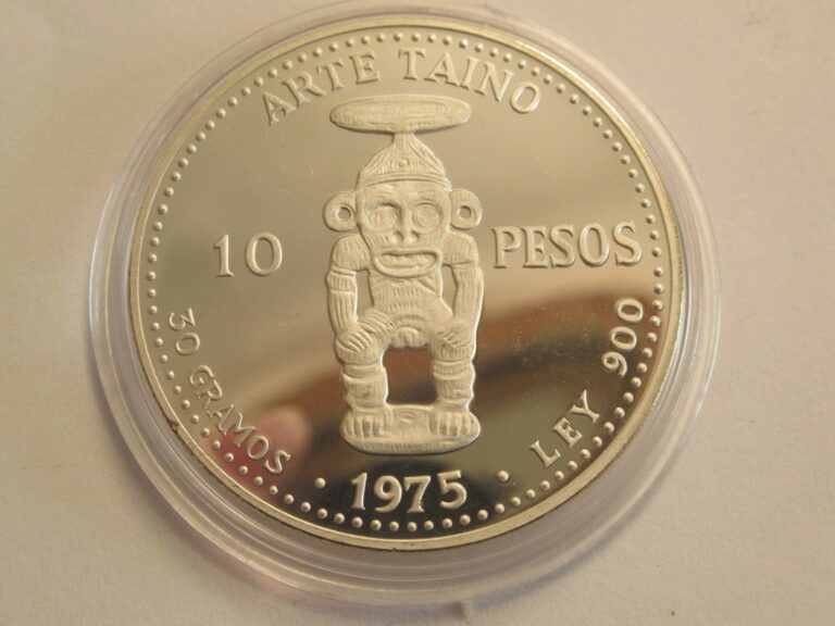Read more about the article 1975 Dominican Republic Proof Silver 10 Pesos w/ capsule