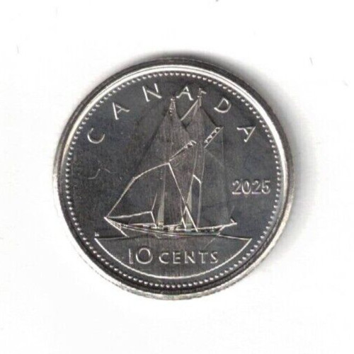 Read more about the article 2025 Canada First Strike Brilliant Uncirculated KCIII 10 Cent Coin!