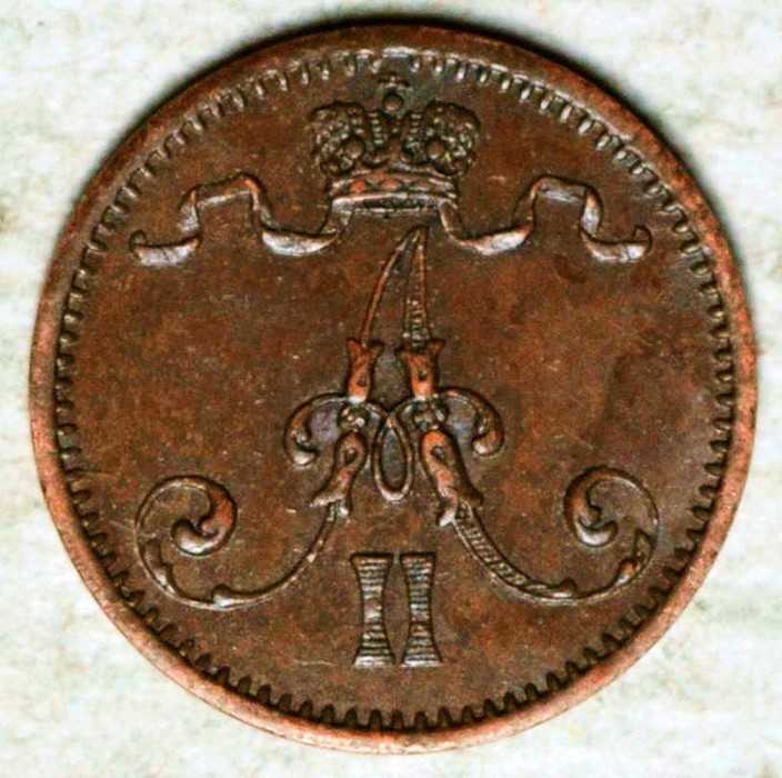 Read more about the article 1874 FINLAND UNDER RUSSIA 1 PENNI (HIGH GRADE)