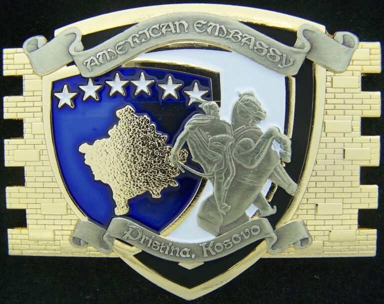 Read more about the article Marine Security Guard MSG Detachment Kosovo 238th Birthday Ball Challenge Coin