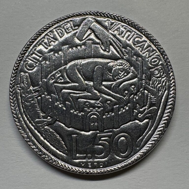Read more about the article 1975 Vatican City 50 Lire – Coin #C-084
