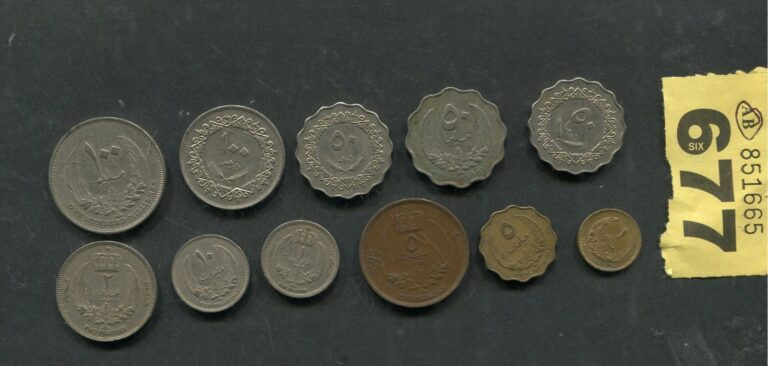 Read more about the article Set of  11  coins of     Libya