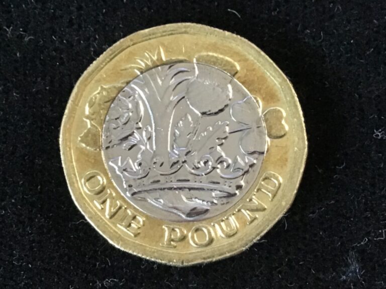 Read more about the article 1st 2016 British UK GB 12 Sided BiMetallic 1 Pound Nations Of The Crown Coin