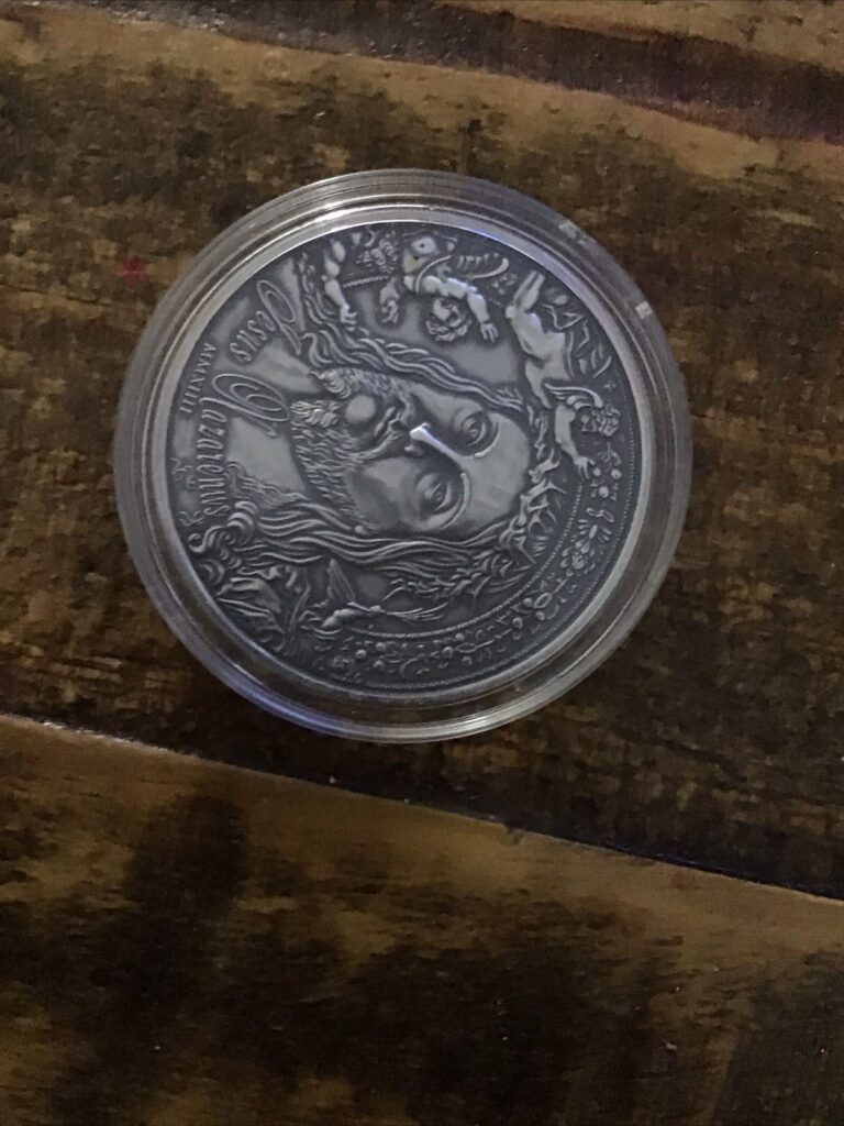 Read more about the article RARE Burkina Faso 1 oz Jesus Christ Nazarenus Silver coin 2014 Teresa Biblical