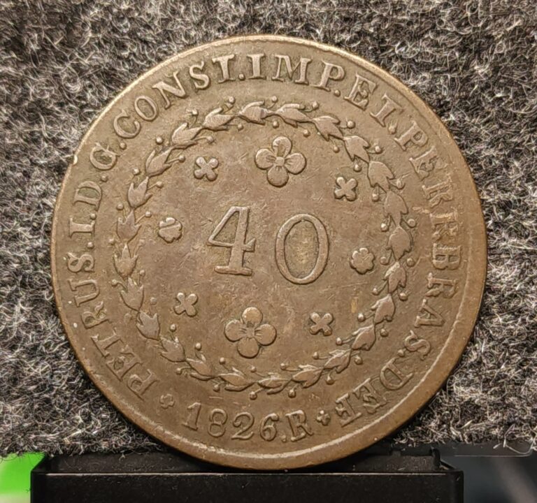 Read more about the article 1826 Rio Brazil 40 Reis