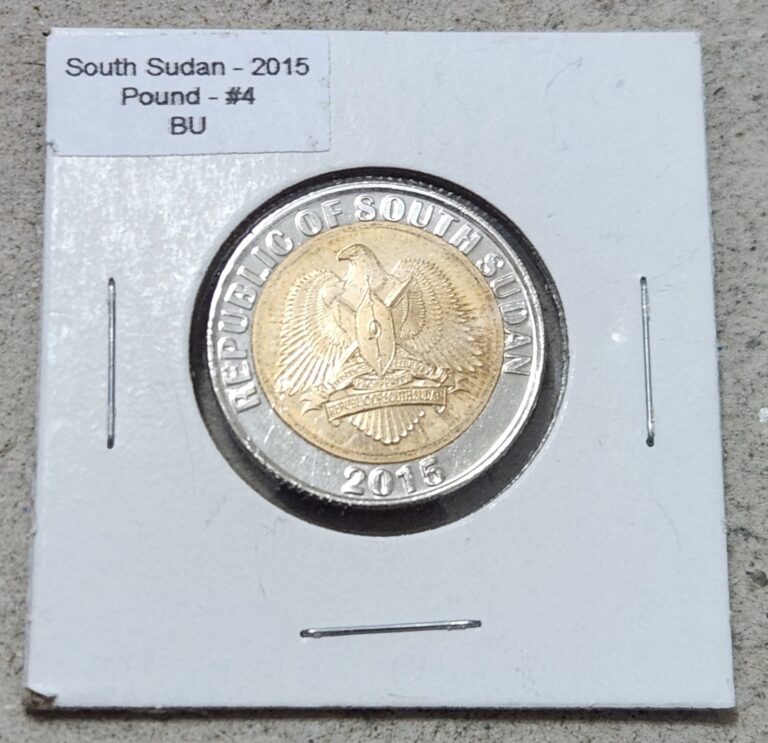 Read more about the article SOUTH SUDAN 🇸🇸 ONE (1) POUND COIN 2015