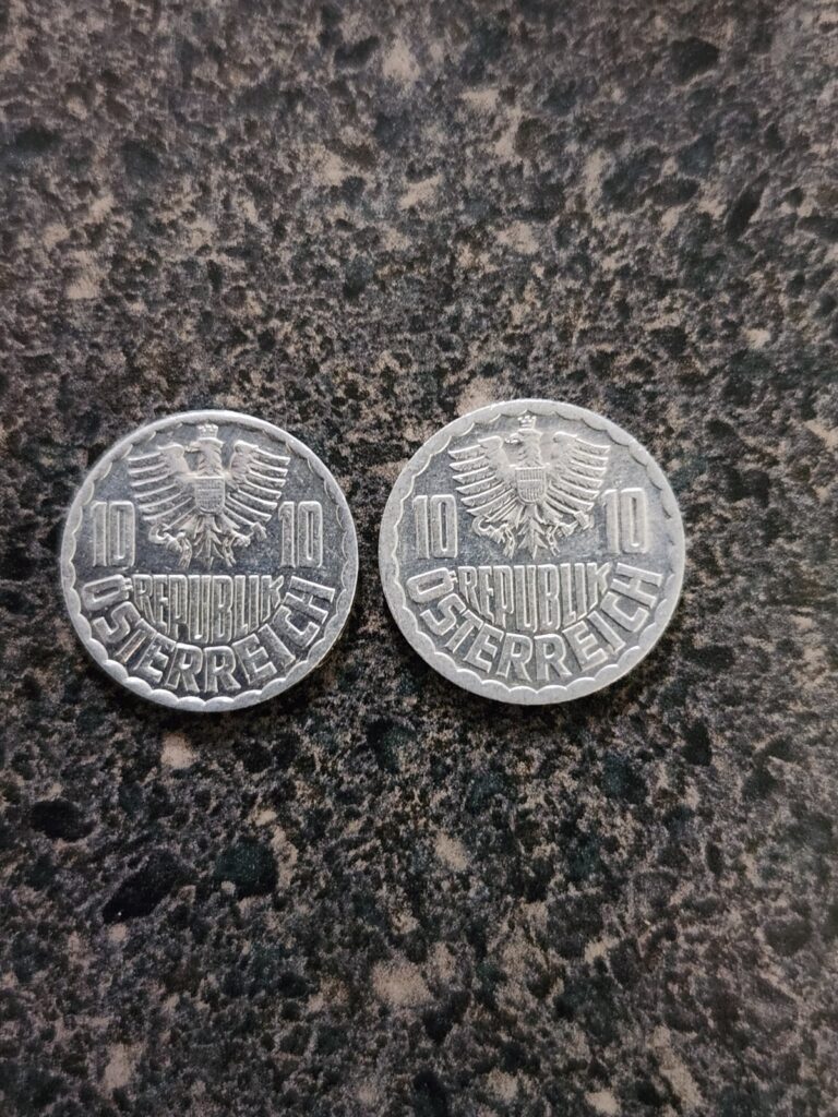 Read more about the article Lot Of Two 1979-1980 Austria 10 Groschen World Coin Free Shipping