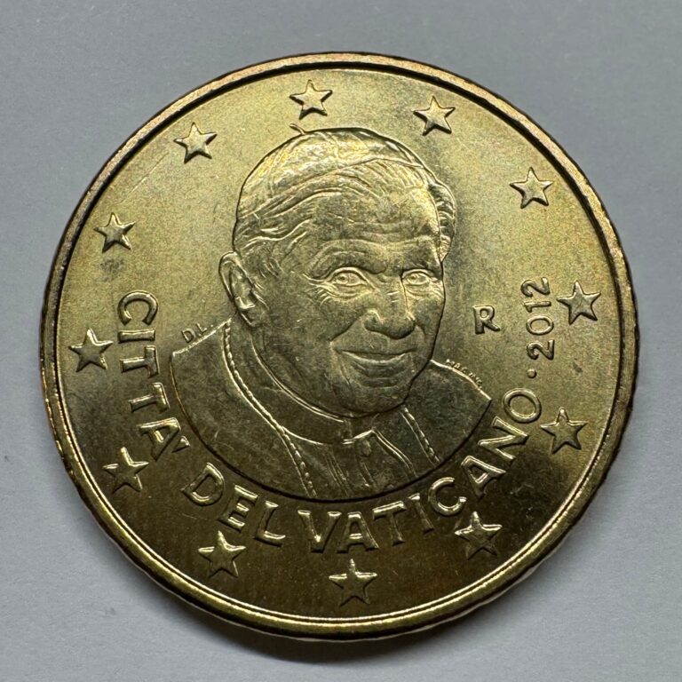 Read more about the article 2012 Vatican City 50 Euro Cents – Coin #C-083