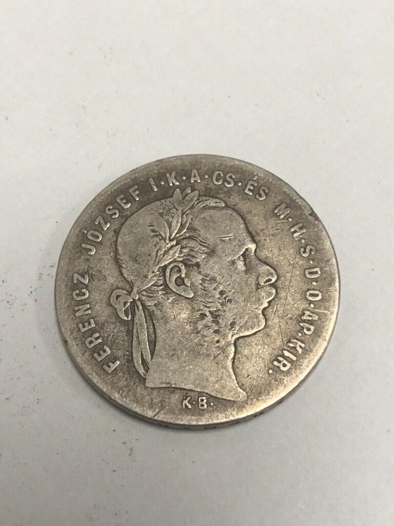 Read more about the article 1879 AUSTRO-HUNGARIAN ONE (1) FORINT SILVER COIN
