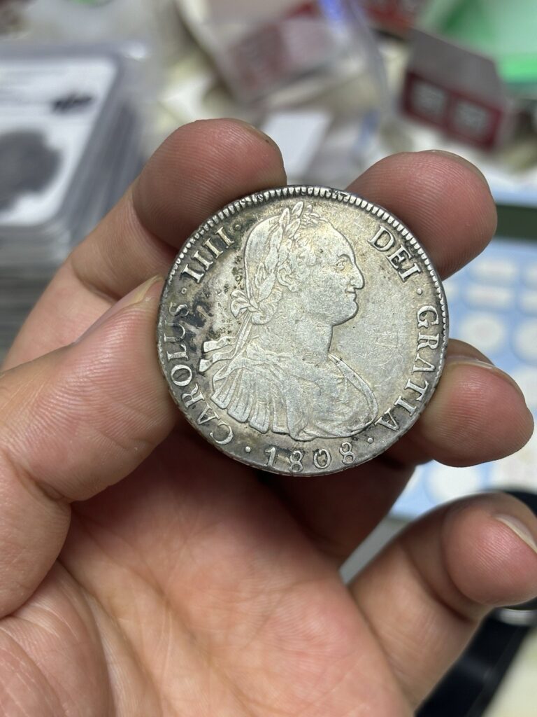 Read more about the article 1821 PTS PJ Bolivia 8 Reales Silver Coin Spanish Colonial