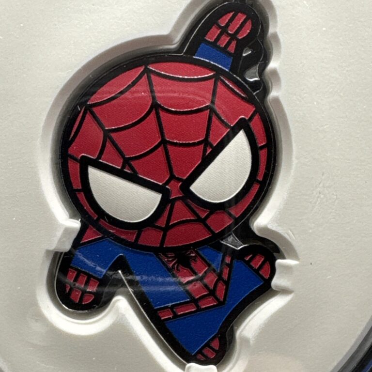Read more about the article 2022 The Singapore Mint Marvel Kawaii SpiderMan 1oz Silver Proof Coin 48/500 COA