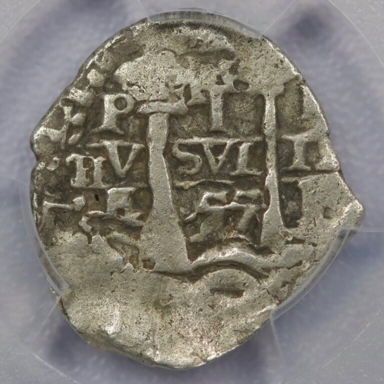 Read more about the article 1655-P E Bolivia Real Cob Calico-754 – PCGS VF 25