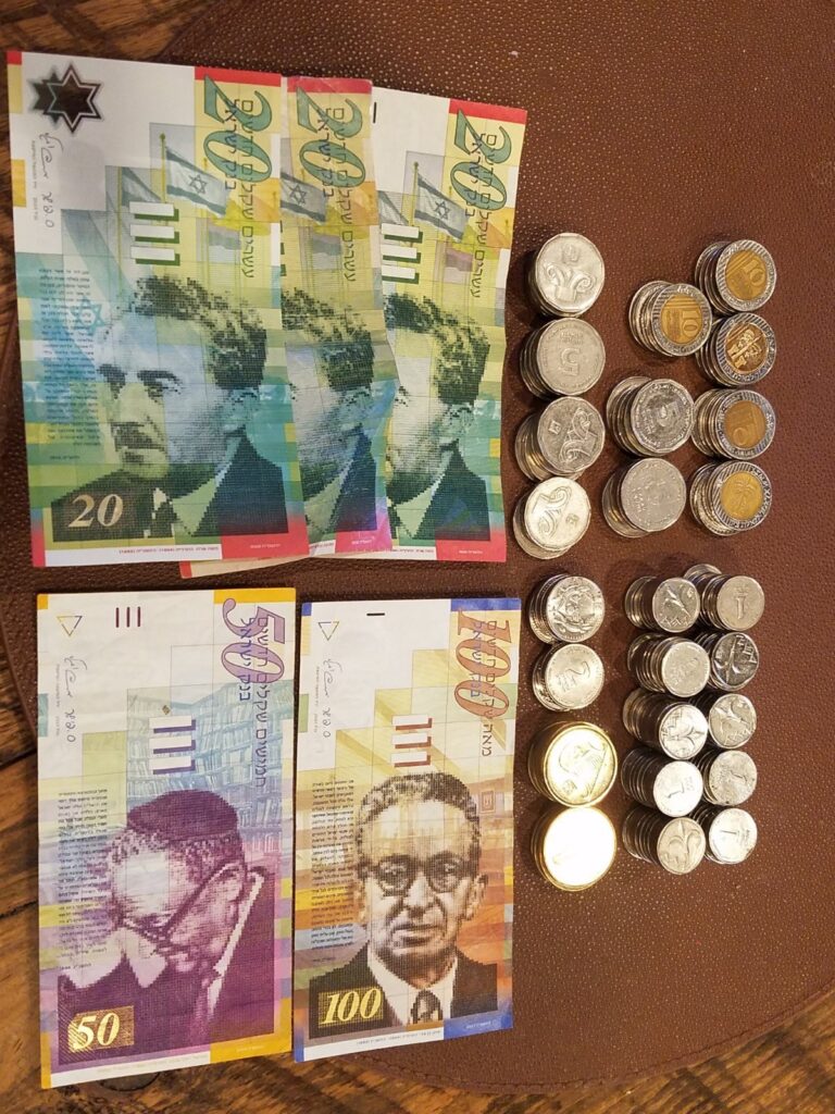 Read more about the article Israel New Shekel Currency Lot  Notes and Coins  703 ILS Total