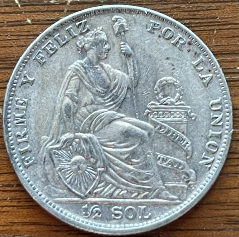Read more about the article Peru 1/2 Sol 1935 Silver Coin..TM1050
