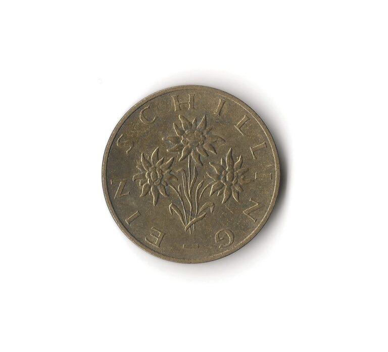 Read more about the article 1984 Austria – 1 Schilling – 882 – Aluminum Bronze – 4.2g