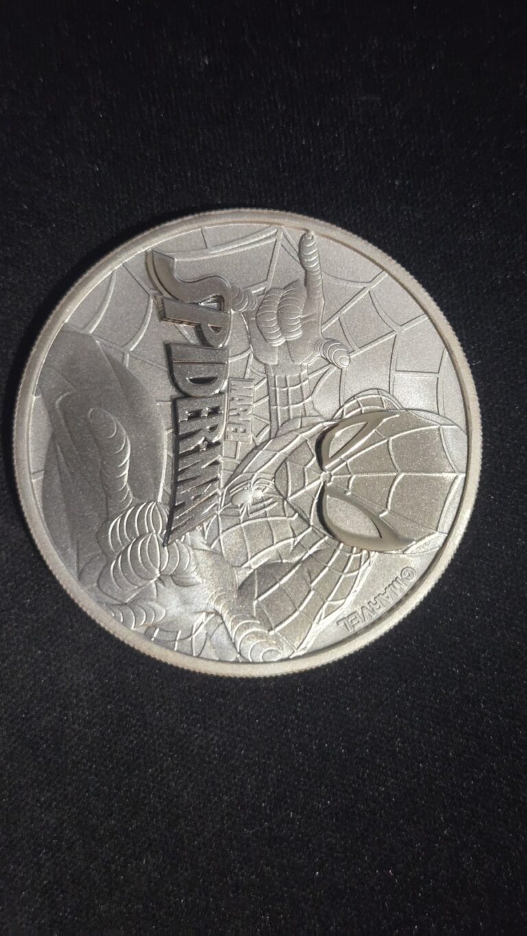 Read more about the article 2017 Tuvalu Spiderman Marvel Series 1 oz .999