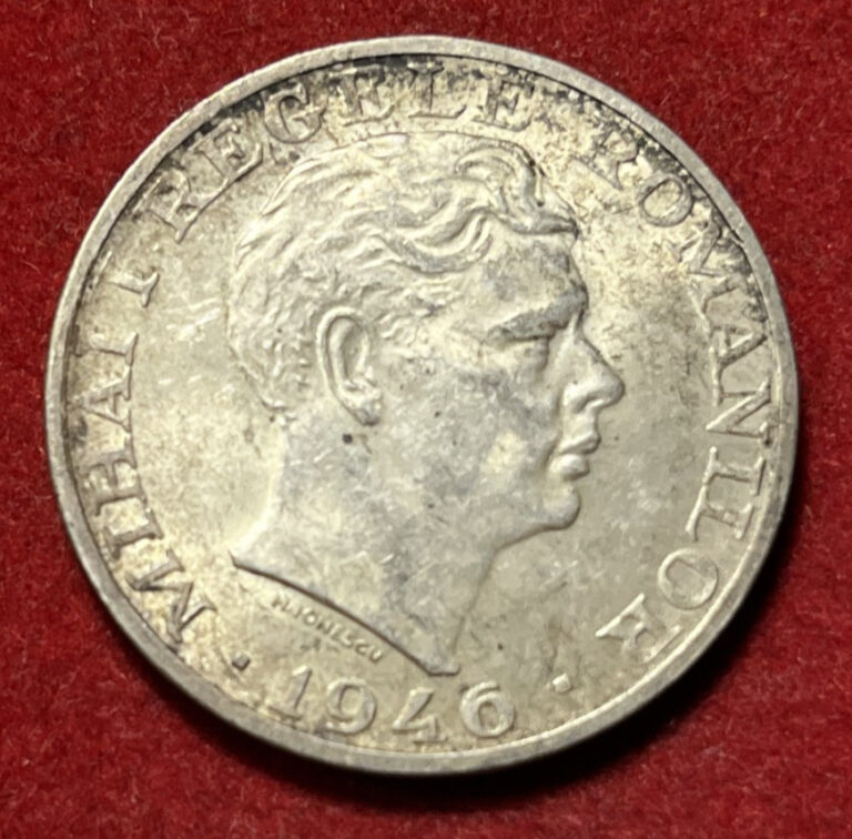 Read more about the article Romania 25000 Lei 1946 AU Silver Coin KM#70 T8709