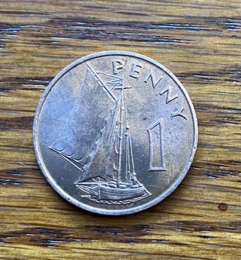 Read more about the article Vintage 1966 Gambia One 1 Penny  Obsolete Gambian Independence Coin