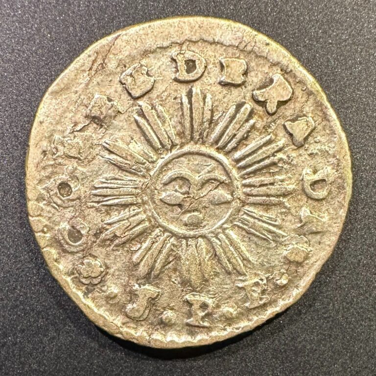 Read more about the article 182 (1842) Cordoba Argentina 1 Real Silver Sunface Scarce Type Light Clean