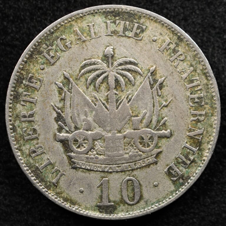 Read more about the article Haiti 10 Centimes 1906  Coin  Inv#J535