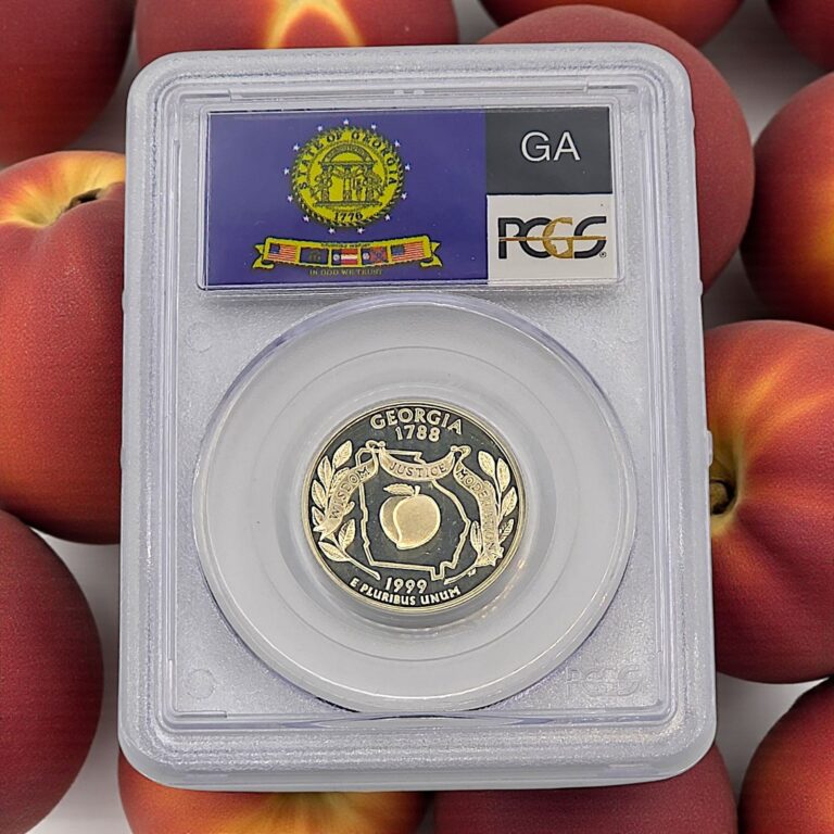 Read more about the article 1999-S Georgia PR69DCAM Deep Cameo Coin 🪙