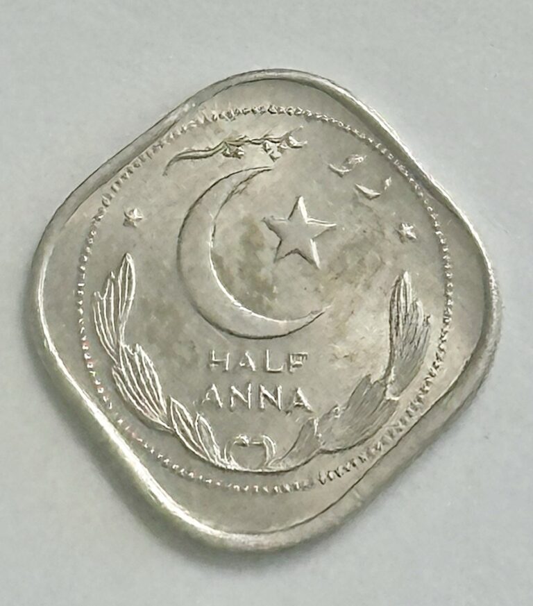 Read more about the article 1951 PAKISTAN 1/2 ANNA CIRCULATED COIN Nice! USA 🇺🇸 SELLER