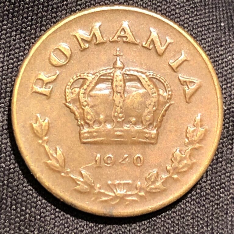 Read more about the article 1940 Romania 1 Leu Nickel-Brass Coin – AU (About Uncirculated) condition