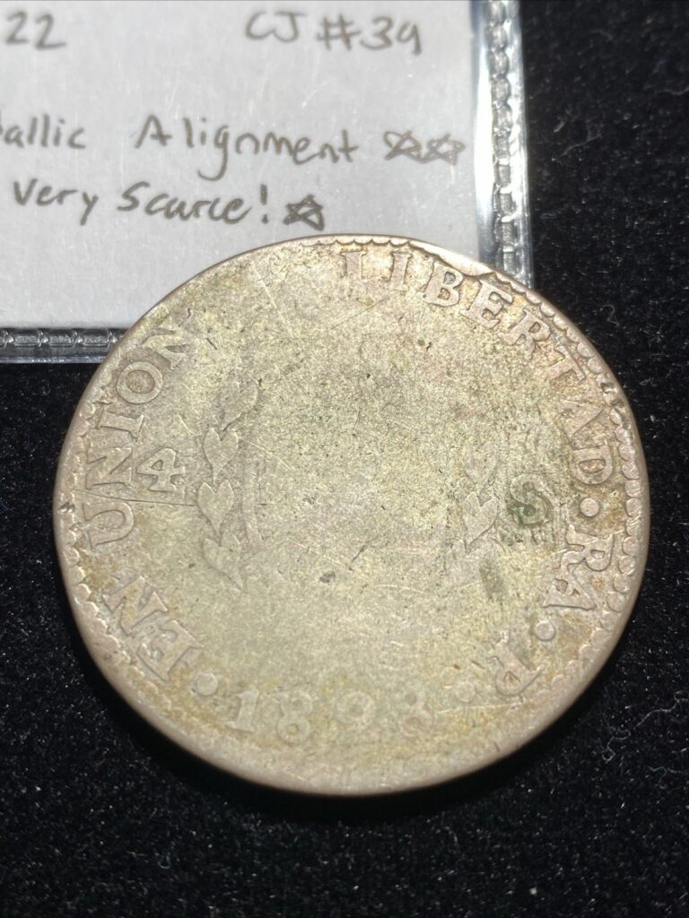 Read more about the article *SCARCE* Argentina (RDP) 1828 RA-P SILVER 4 Soles *SUNFACE TYPE* *MEDAL ALIGN*