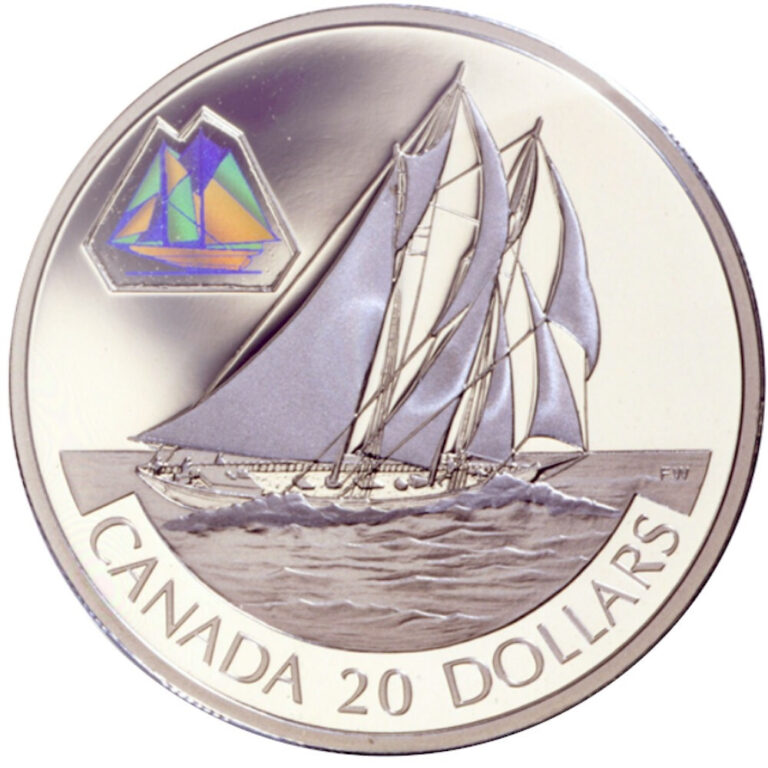 Read more about the article 2000 Canada $20 Sterling Silver Coin – The Bluenose