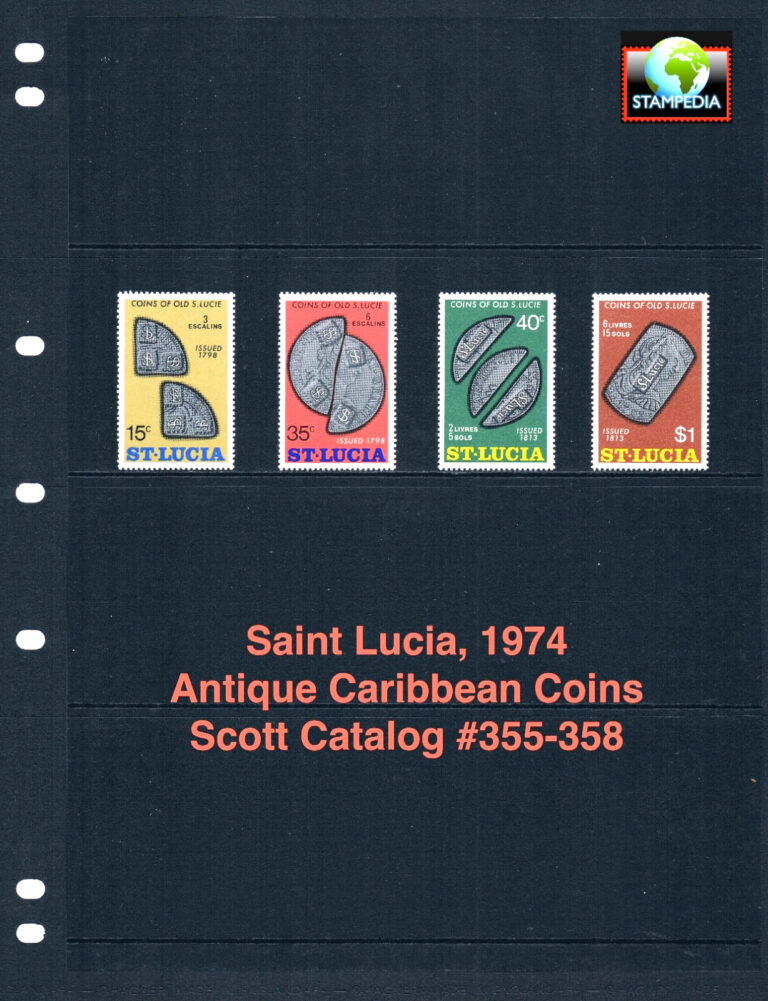 Read more about the article $1.50 Scott Value – 1974 ST LUCIA Vintage Coins Caribbean CV MNH NH UMM
