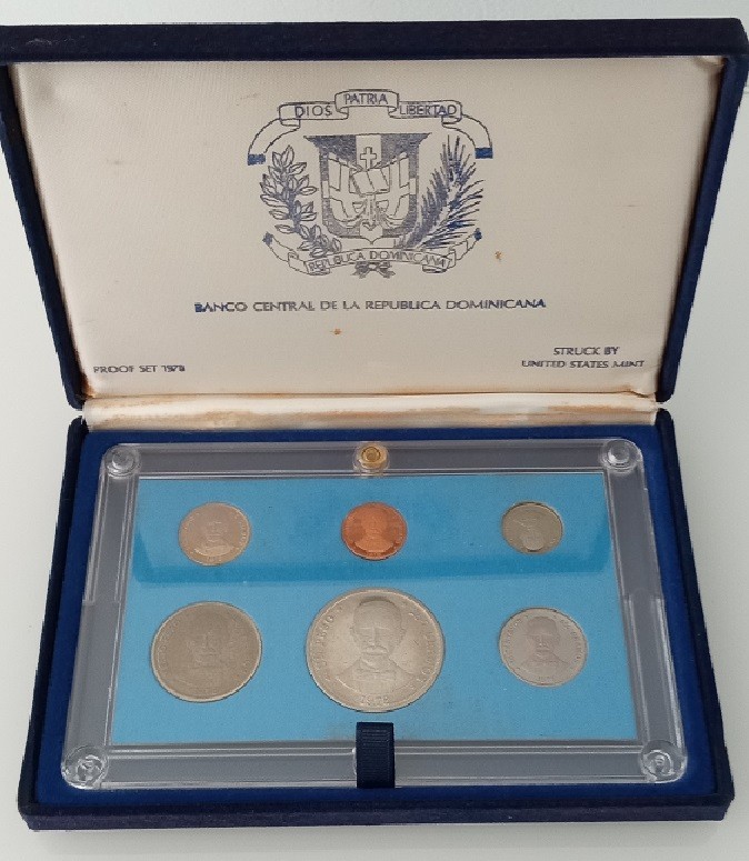 Read more about the article 1978 Dominican Republic Proof Coins Set Struck by United States Mint