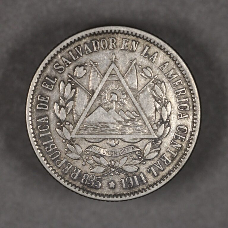 Read more about the article 1914 El Salvador Silver 25 Centavos