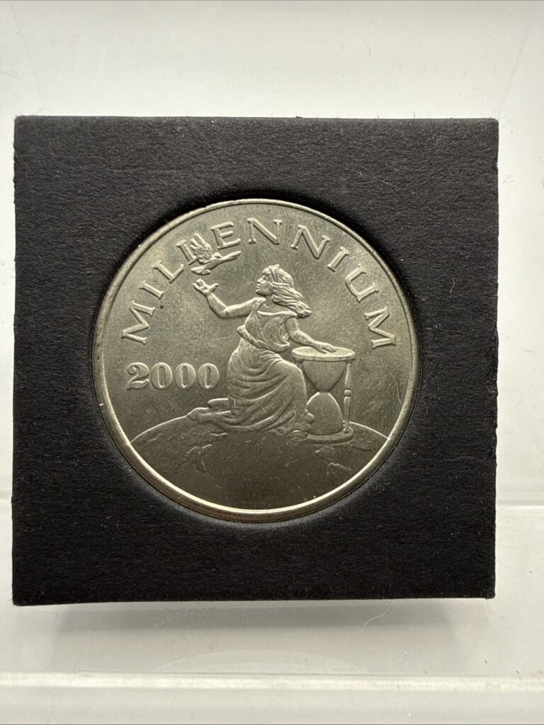 Read more about the article 2000 REPUBLIC OF LIBERIA MILLENNIUM $10 DOLLARS UNCIRCULATED COIN