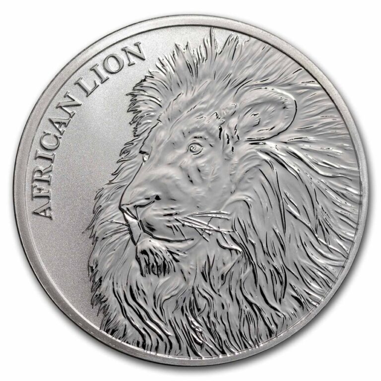 Read more about the article 2018 Chad 1 oz Silver African Lion (BU)