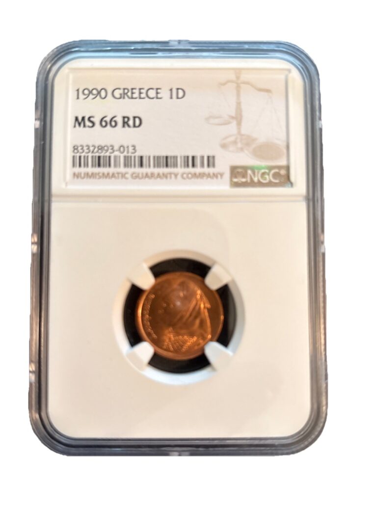 Read more about the article 1990 NGC GREECE 1D MS66 RD #B49710