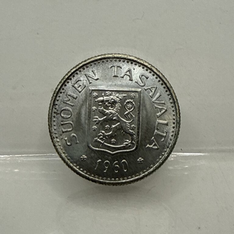 Read more about the article 1960 Finland 100 Markkaa Silver Coin Soumen Tasavalta Beautiful