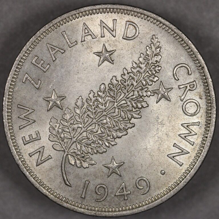 Read more about the article 1949 New Zealand Silver Crown