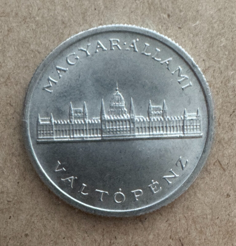 Read more about the article Hungary  5 Pengo  1945  KM#525