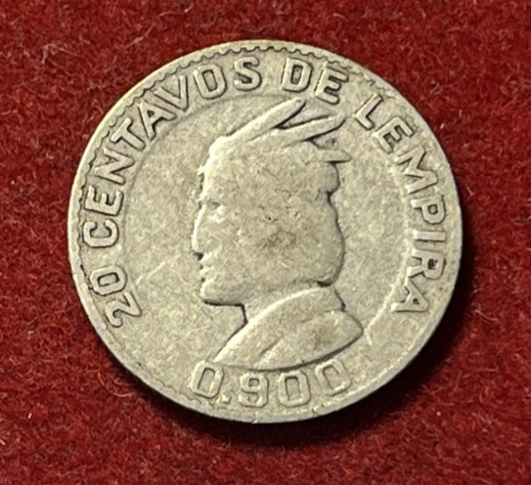 Read more about the article Honduras 20 Centavos 1931 Silver Coin KM#73 T8873