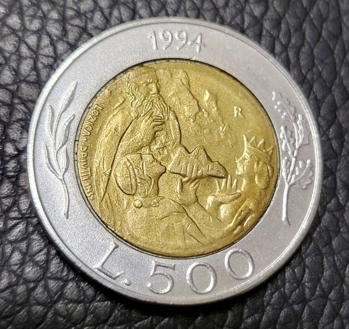 Read more about the article 1994 San Marino 500 Lire Coin