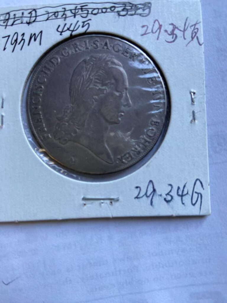 Read more about the article 1793 M Austria Kronentaler Silver