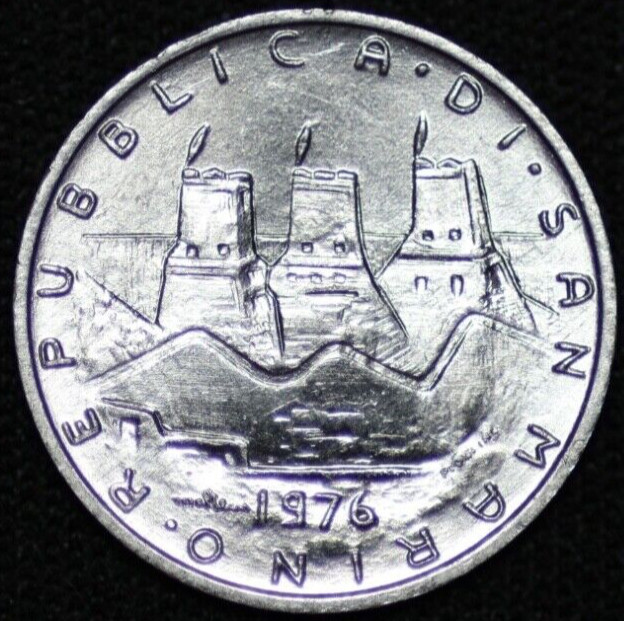Read more about the article SAN MARINO ~ 1976 F.A.O. ~ 5 Lira ~ UNC World Coin ~ (1 COIN ONLY) ☘️ W-#1333 ☘️